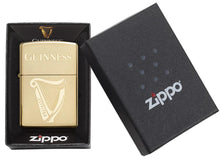 Load image into Gallery viewer, Zippo Lighter - Gold Guinness