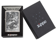 Load image into Gallery viewer, Zippo Lighter - Eagle vs. Snake
