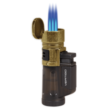 Load image into Gallery viewer, Vertigo Blizzard Triple Torch Flame Lighter
