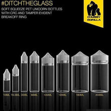 Load image into Gallery viewer, Chubby Gorilla Vaping Products - Clear Unicorn Bottle - 30ml
